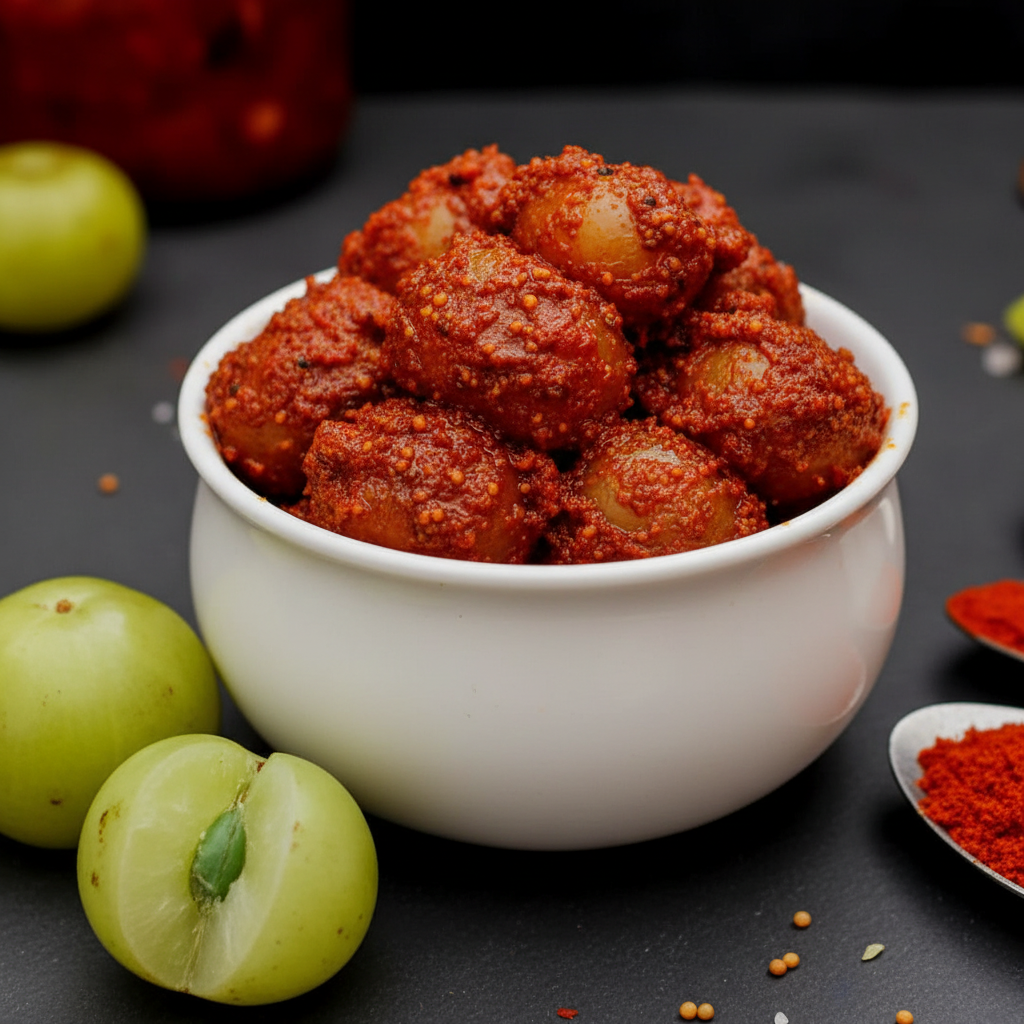 Amla Pickle Bowl