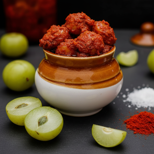 Amla Pickle Jar - Front