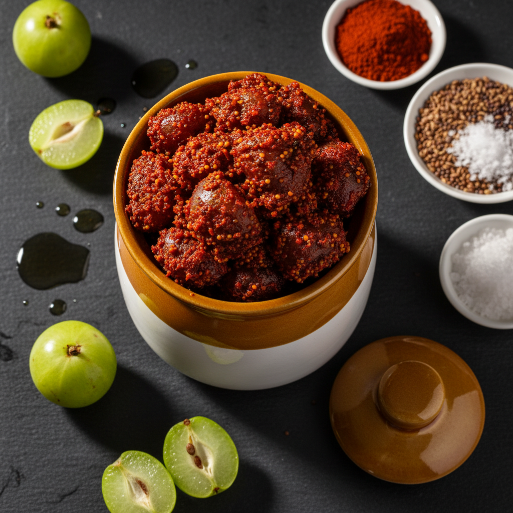 Amla Pickle - Top Down Authentic