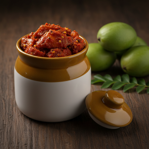 Avakaya Jar - Side