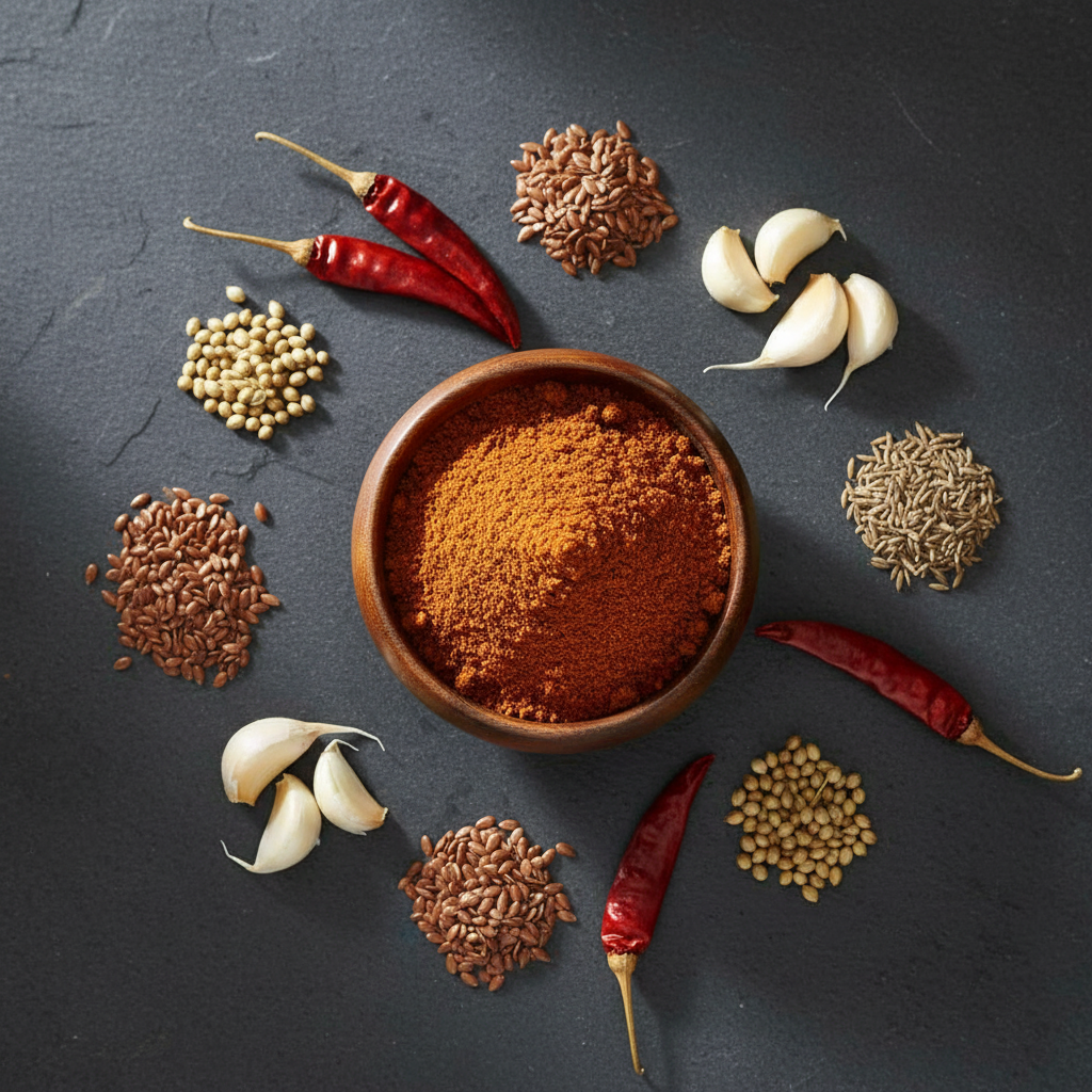 Avisa Karam Podi - Flat Lay