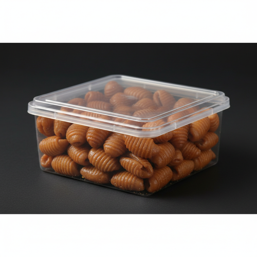 Bellam Gavvalu in plastic box - front