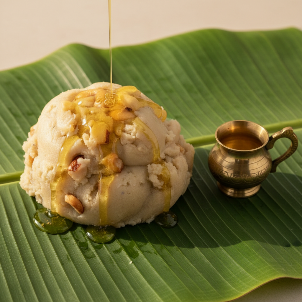 Chalimidi with Brass Ghee Pot
