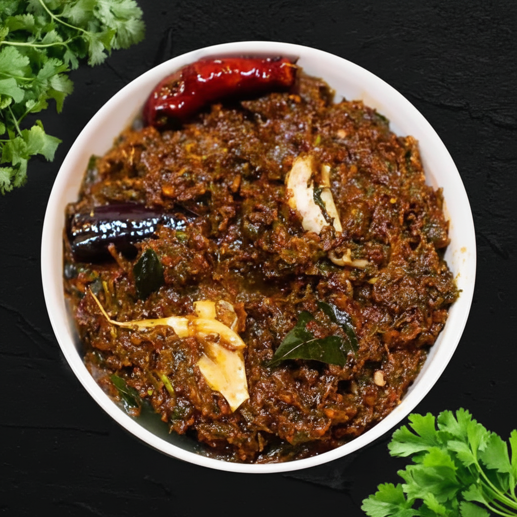 Coriander Pickle Bowl - Top Down