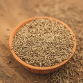 Cumin Seeds in Bowl - Side