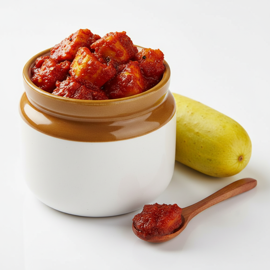 Dosakaya Pickle Jar - Front