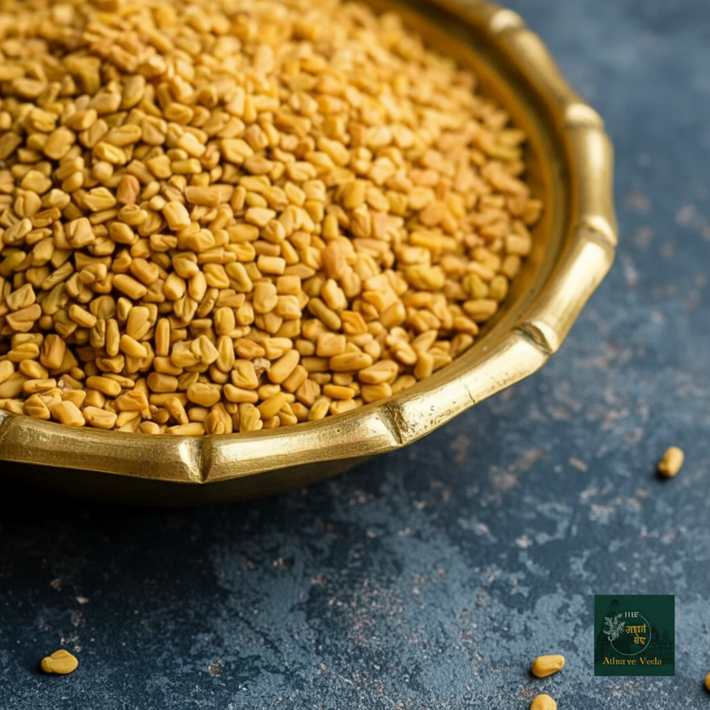 Fenugreek in Bowl - Side