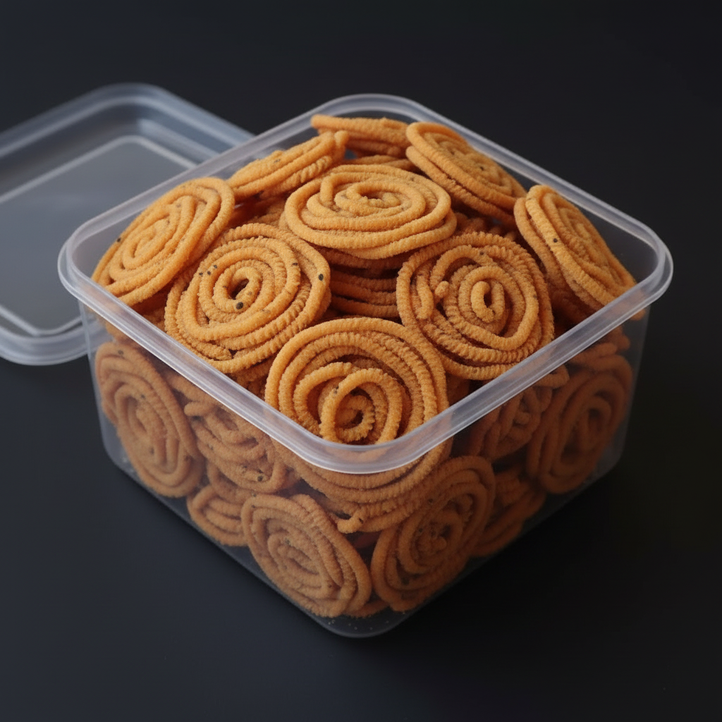Janthikalu in plastic box - styled like image 2