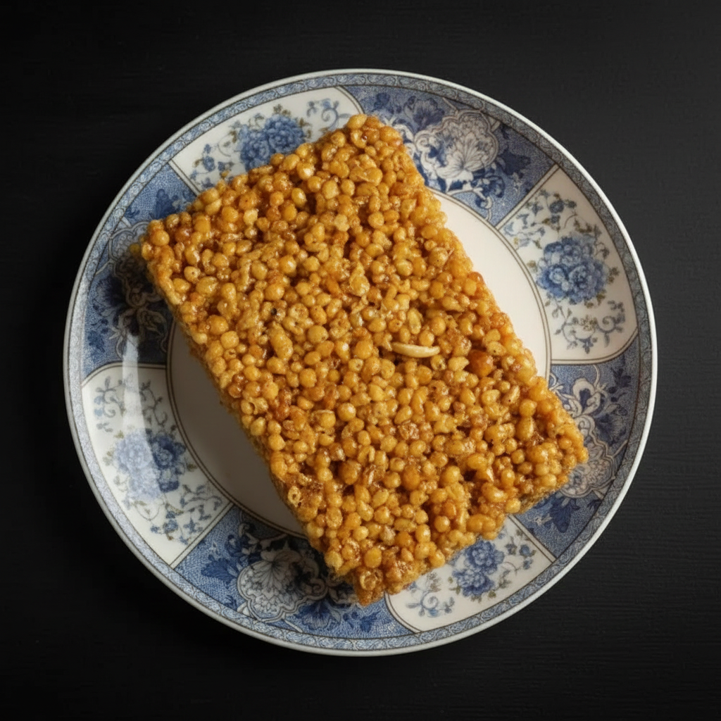 Karakajjam on ceramic plate - top
