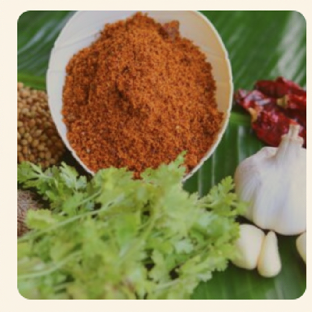 Kothimeera Karam - Banana Leaf