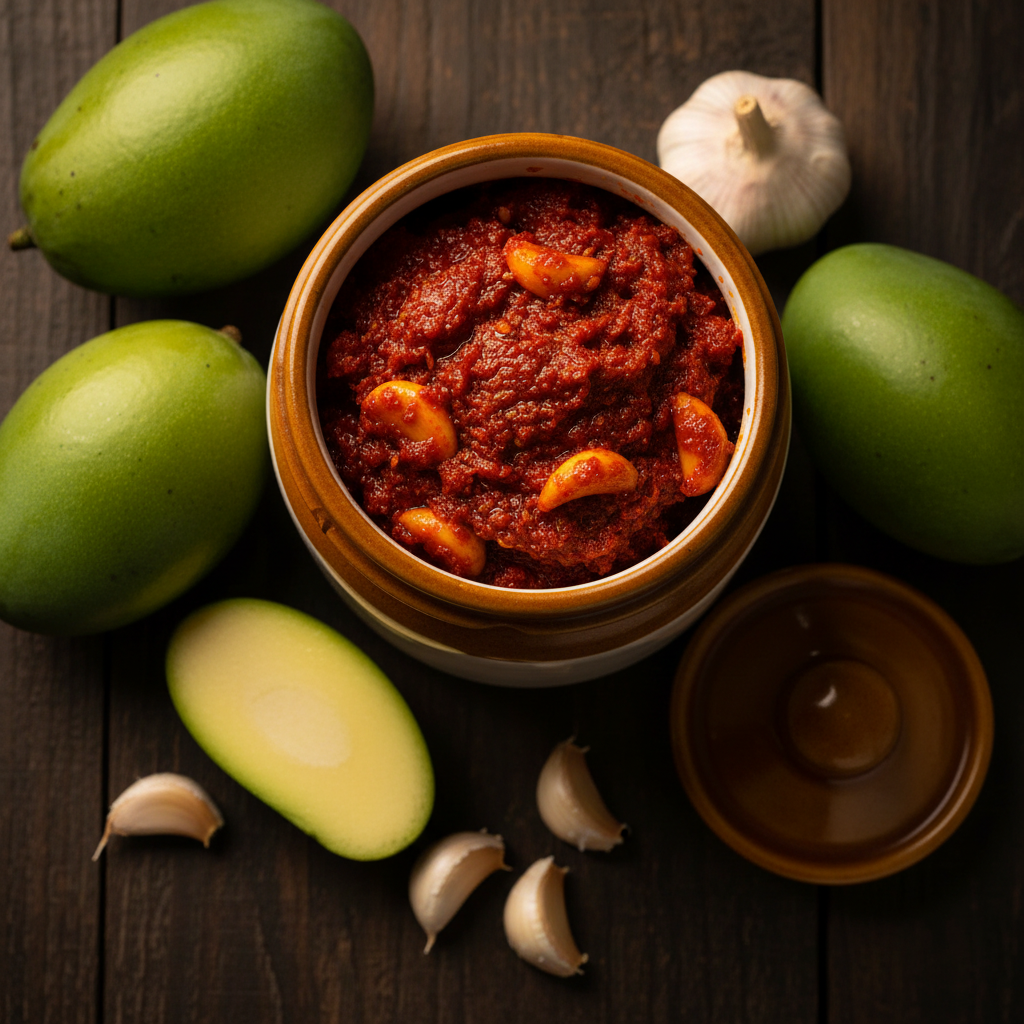 Magayi Pickle Jar - Top Down