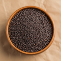 Mustard Seeds in Bowl - Top Down