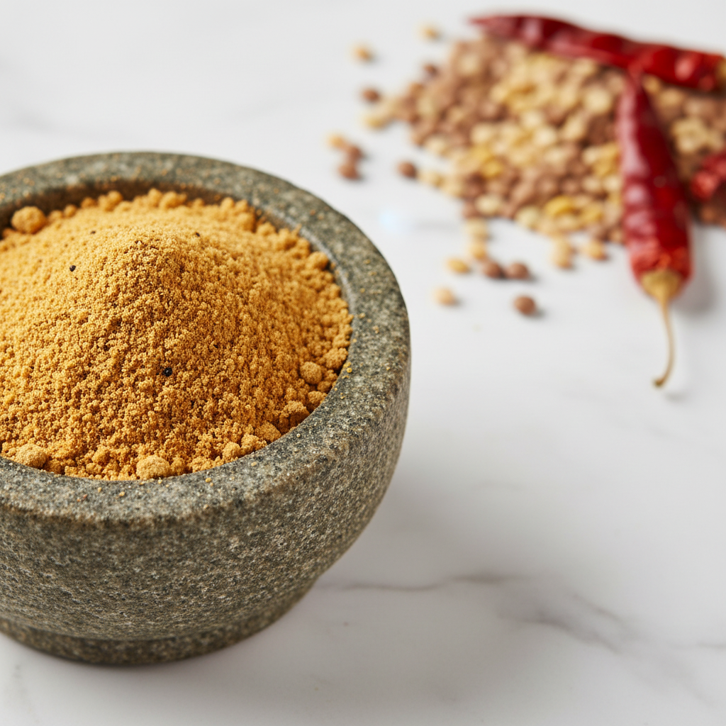 Pappu Podi - Macro Stone Mortar