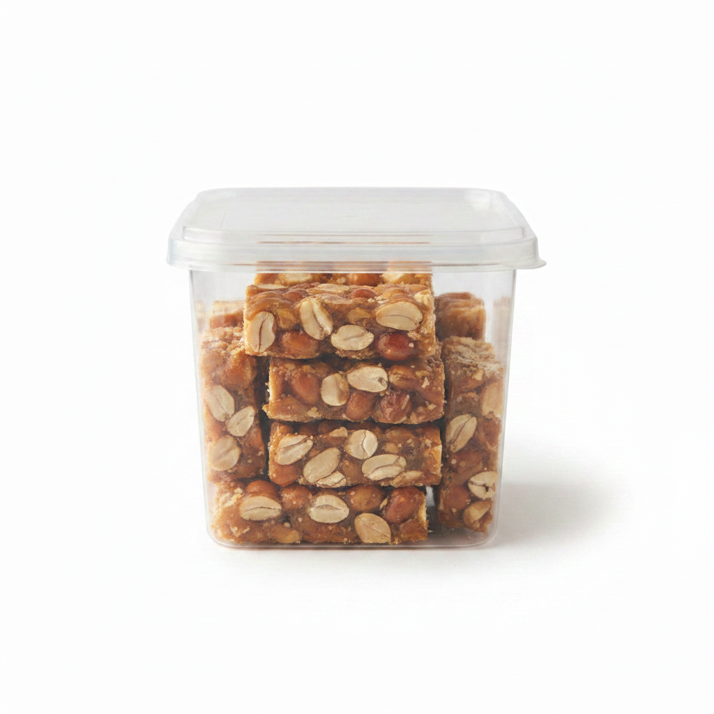Peanut Chikki Container - Front