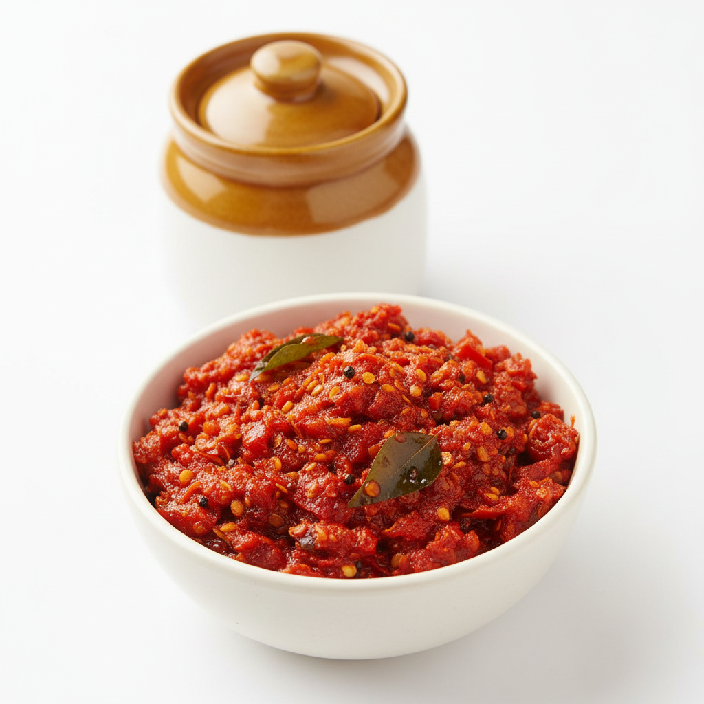 Red Chilli Pickle - Bowl